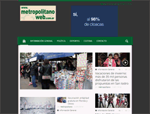 Tablet Screenshot of metropolitanoweb.com.ar